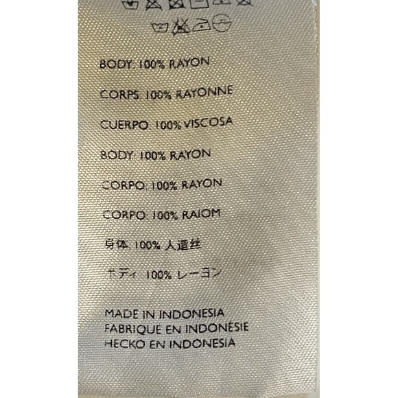 Faithfull The Brand Floral Print Wide Leg Pants Tie Elastic Waist Women's 4 - Picture 7 of 12